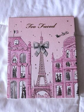 Too Faced Christmas In The City - Paris Los Angeles Rome - Makeup Set.  New!